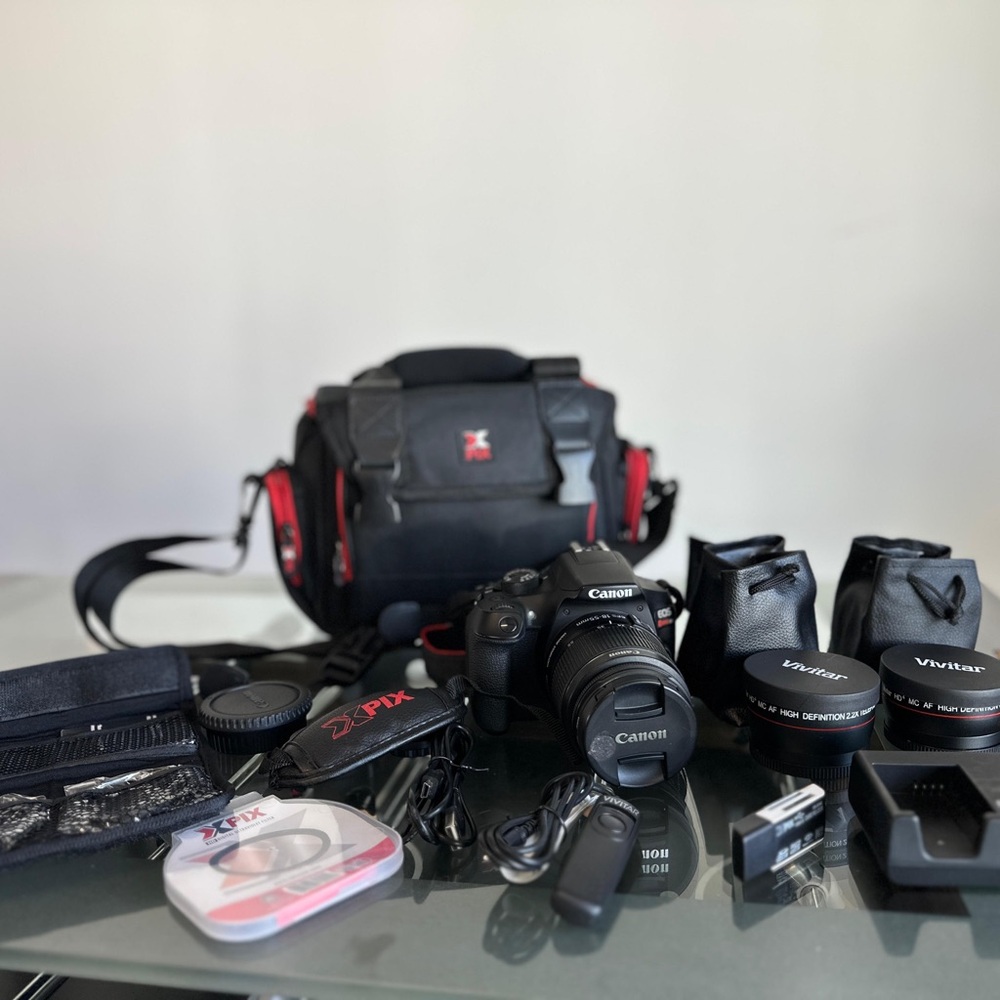 Canon EOS Rebel T6 Camera reflex digital with lens 18 – 55 mm